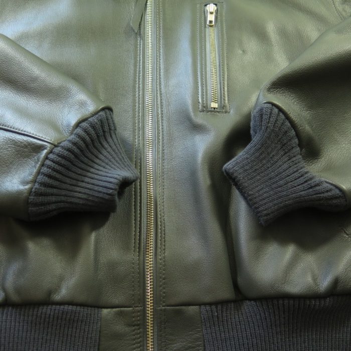 Flight-pilot-jacket-gibson-and-barnes-goatskin-leather-H81G-8