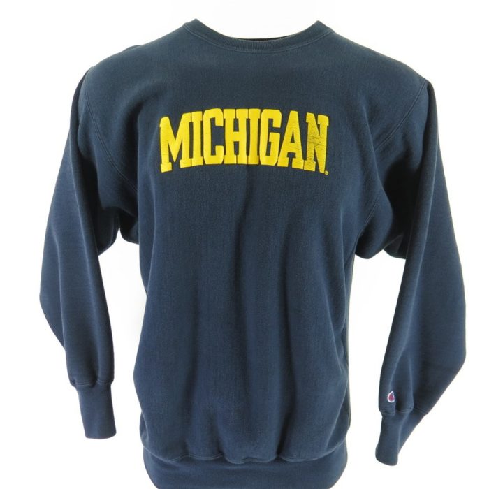 Vintage 90s Michigan University Champion Sweatshirt Mens 2XL