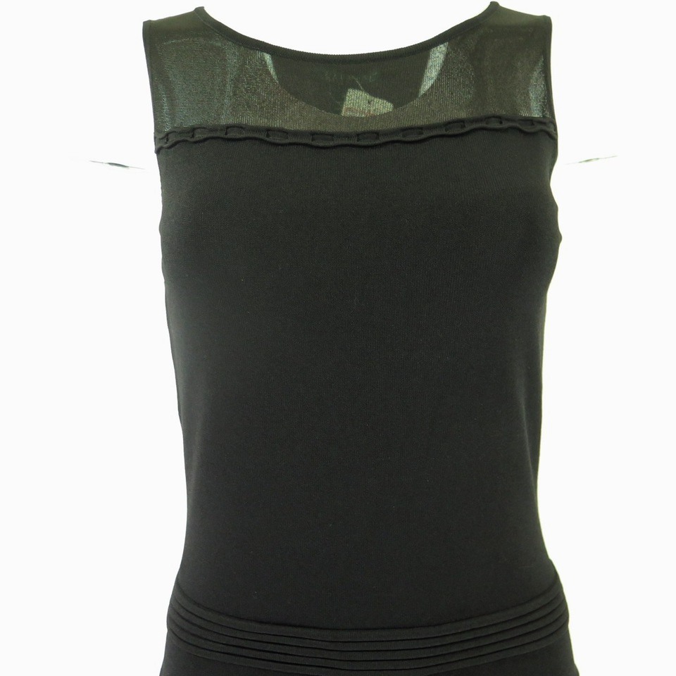 LRL Ralph Lauren Black Summer Dress Womens S New sheer top MSRP $212 ...