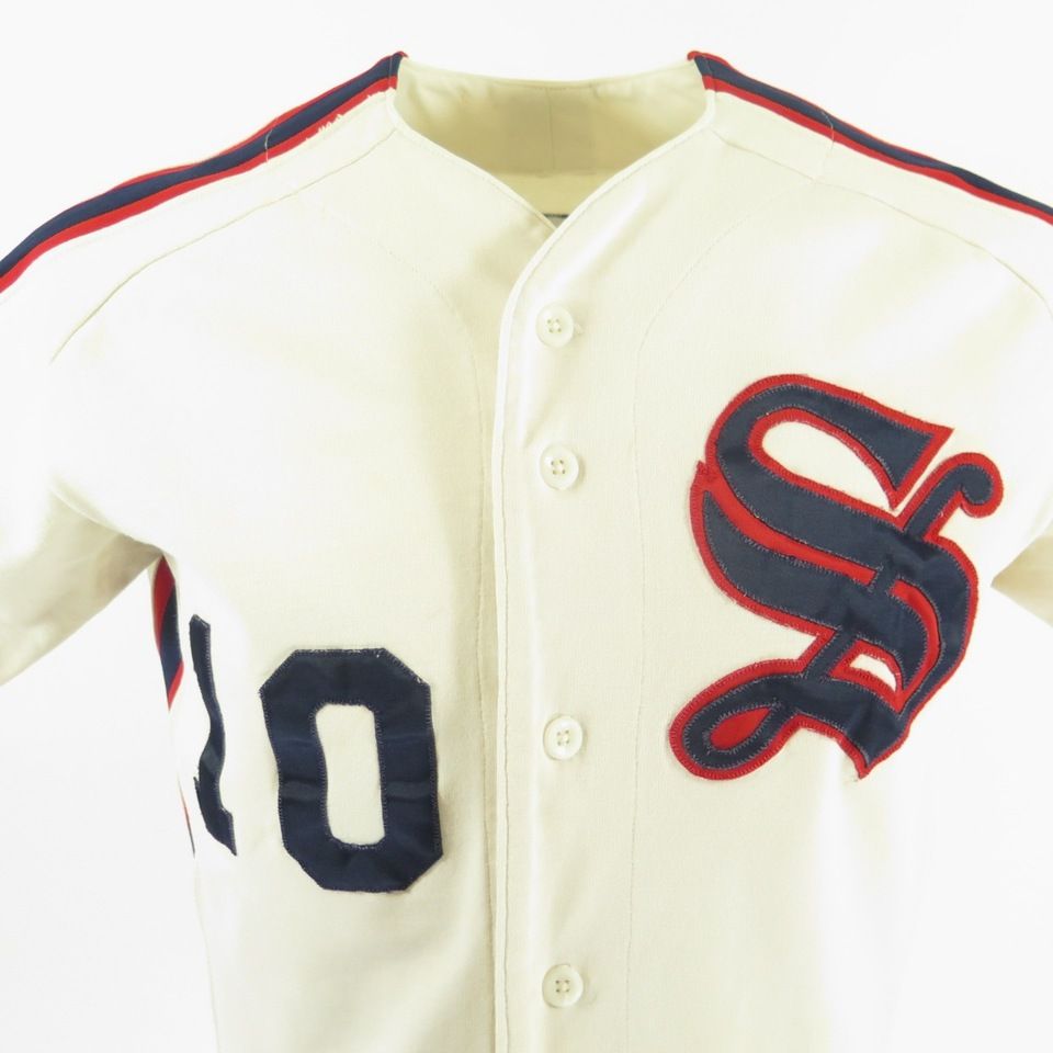 Rawlings, Shirts, Rare Vintage Rawlings Mlb Cleveland Indians Baseball  Jersey Usa Made Xl