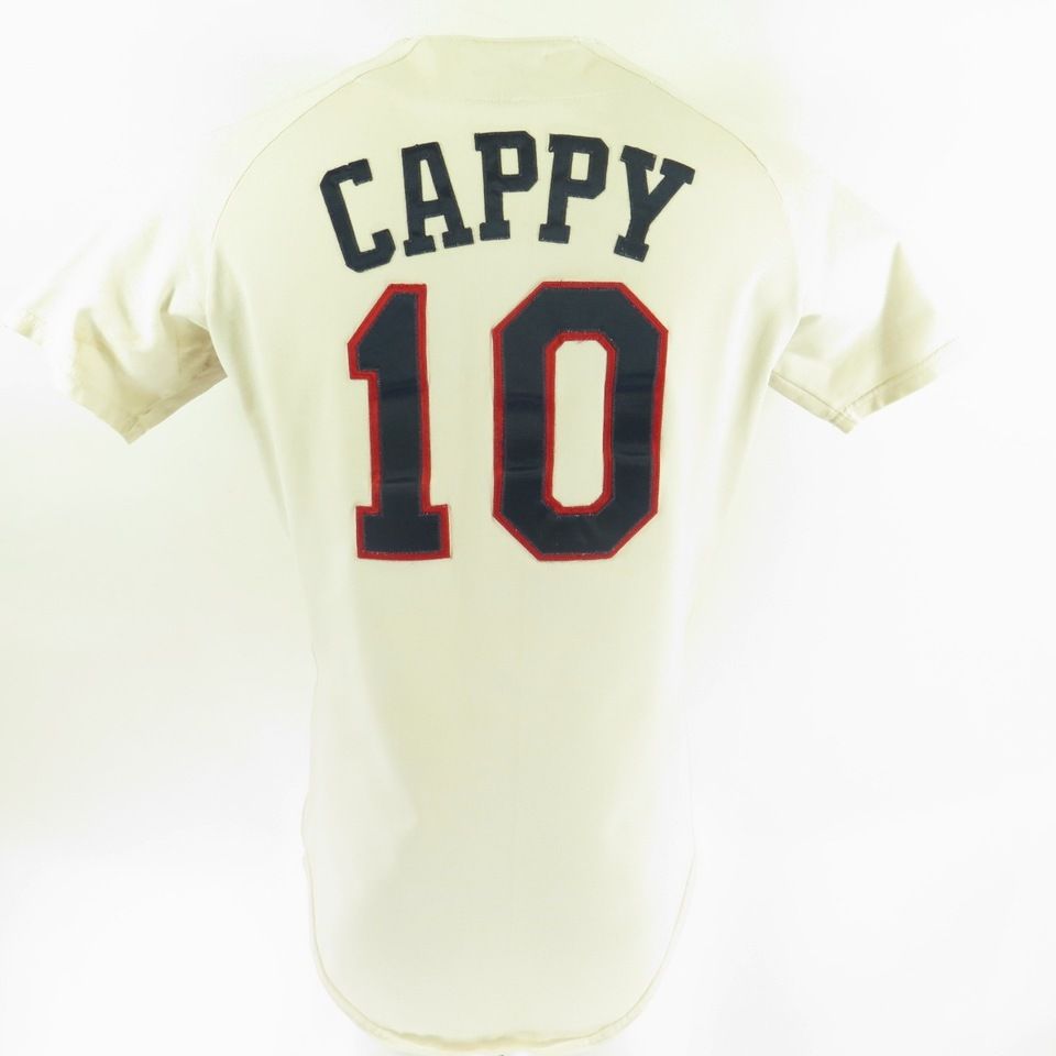 Vintage 60s Sox Rawlings Baseball Jersey Shirt 42 Cappy USA Sports