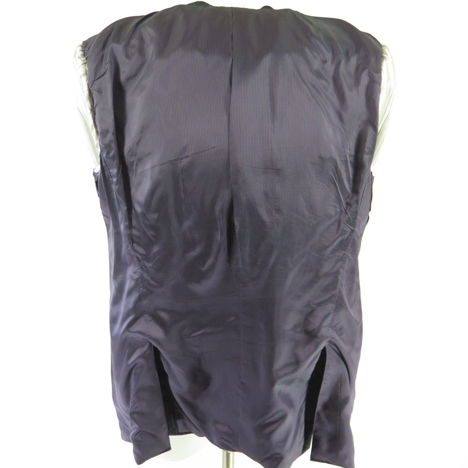 Ermenegildo Zegna 2 Piece Suit Jacket 42 R Pants 36 x 31 Pinstripe ...