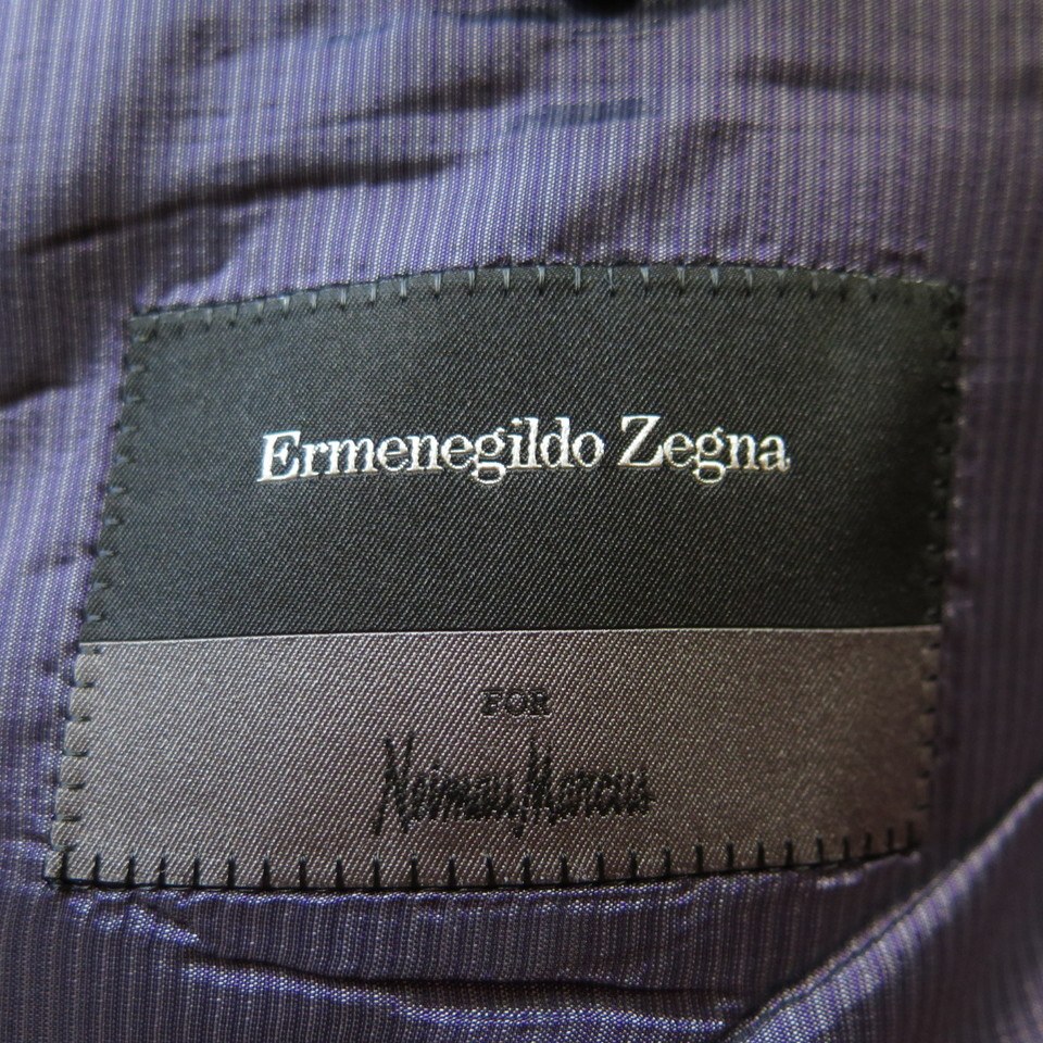 Ermenegildo Zegna 2 Piece Suit Jacket 42 R Pants 36 x 31 Pinstripe ...