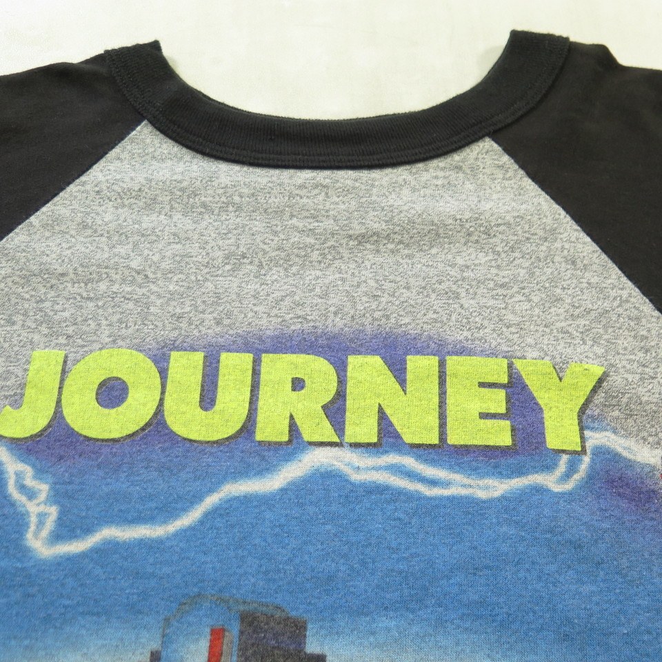 Journey Raised On Radio Rock Music Adult T Shirt 