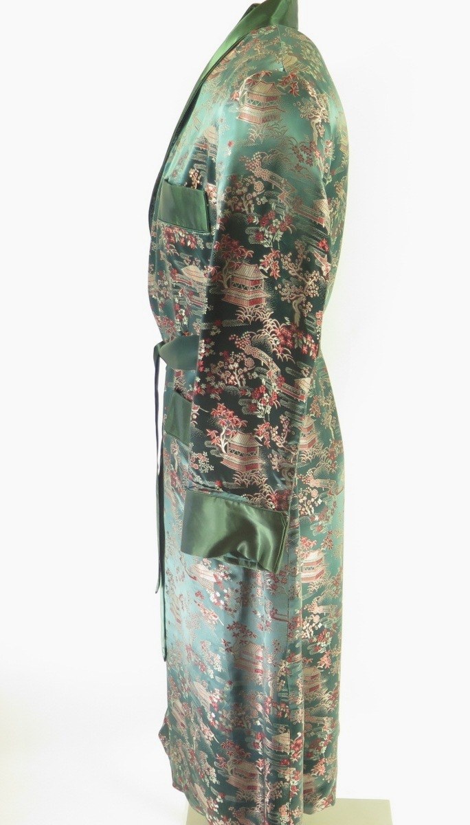 50s-Chinese-brocade-oriental-robe-H99E-3