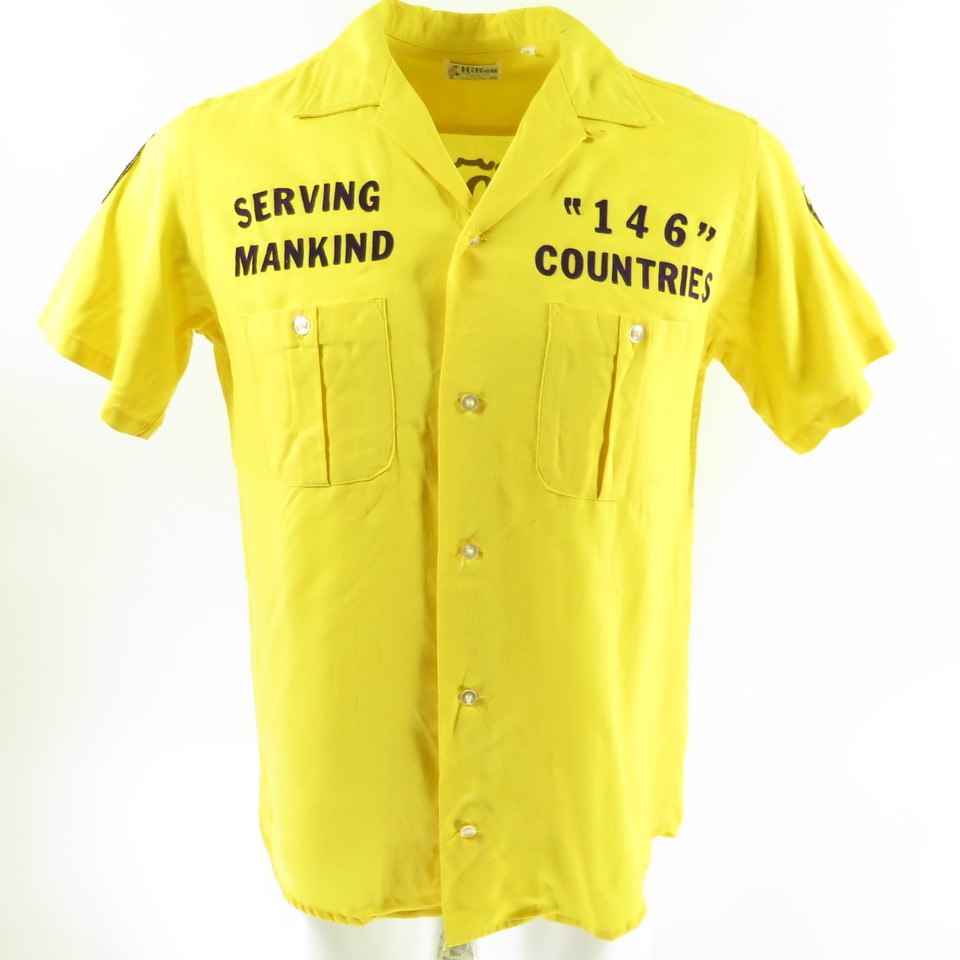 Vintage 70's Hilton bowling Shirts - Shop GoYoung Vintage Men's