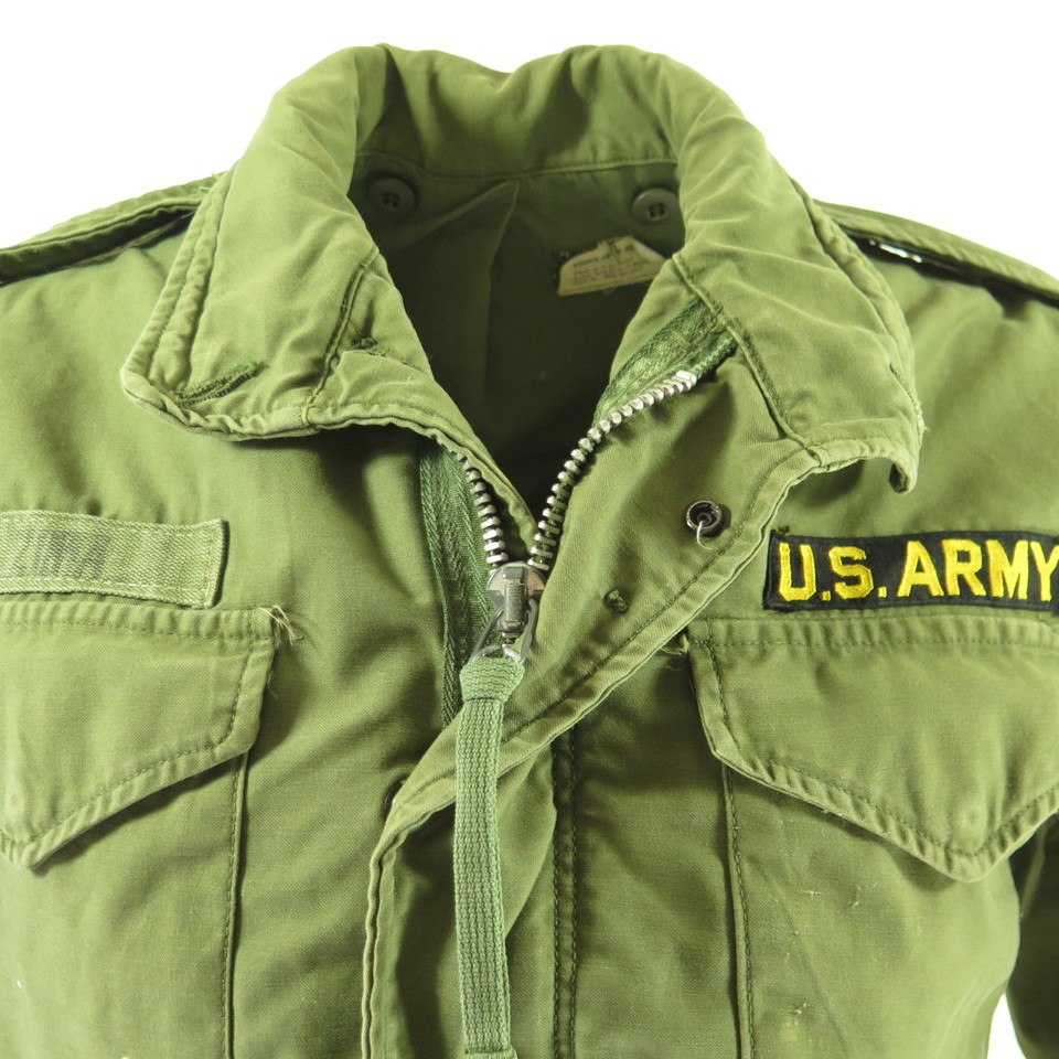 Vintage 60s M-65 Field Jacket Mens XS Military OG-107 Vietnam USN Vintage 60s M-65 Field Jacket Mens XS Military OG-107 Vietnam USN