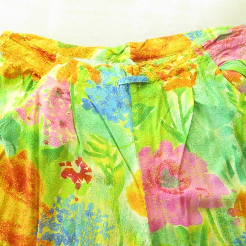 Vintage 90s Jams World 2 Piece Shirt Pants Set Womens L Floral USA ...