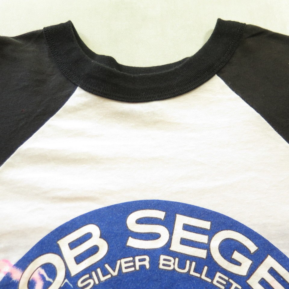 Vintage 80s Bob Seger Band & The Silver Bullet T-Shirt XL American