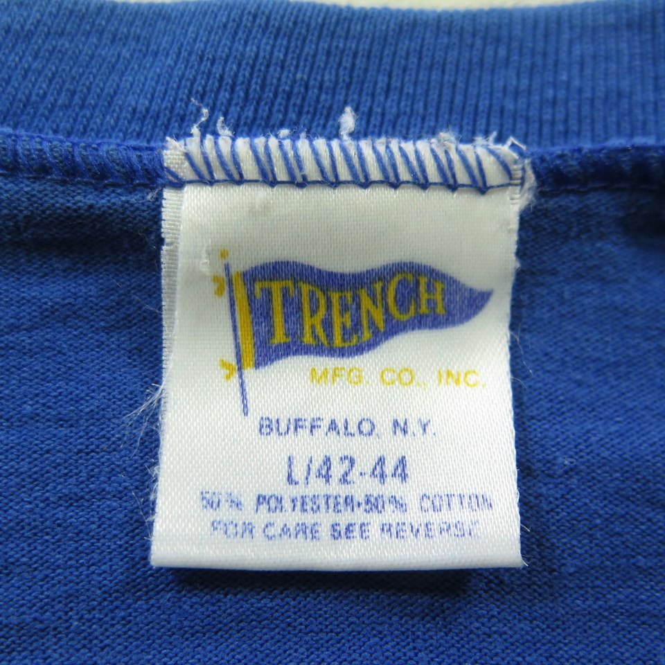 Vintage Buffalo Bills Trench Brand New Old Stock Tee Shirt Old 