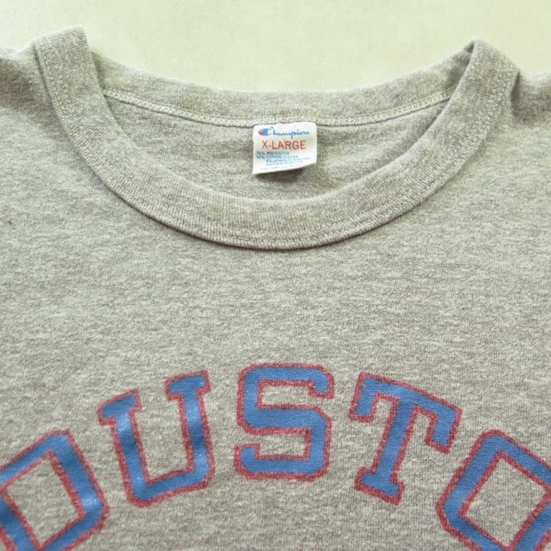 Vintage 80s Houston Oilers Champions TShirt XL Football NFL Sports 50/