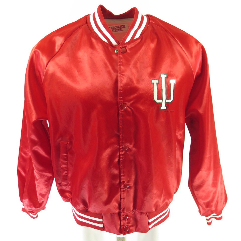 Vintage 90s Indiana University Jacket Mens XL Deadstock Sports Hoosiers ...