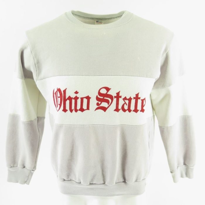 Vintage 80s Ohio State Champion Sweatshirt Mens XL USA Made 50/50