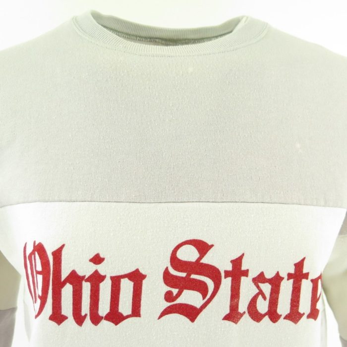 Vintage 80s Ohio State Champion Sweatshirt Mens XL USA Made 50/50