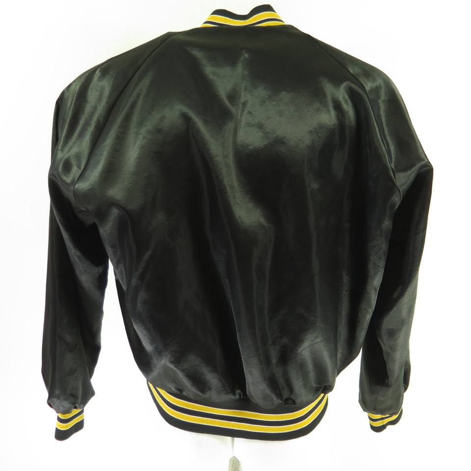 Vintage Steelers Satin Bomber Jacket | Steelers Bomber Jacket