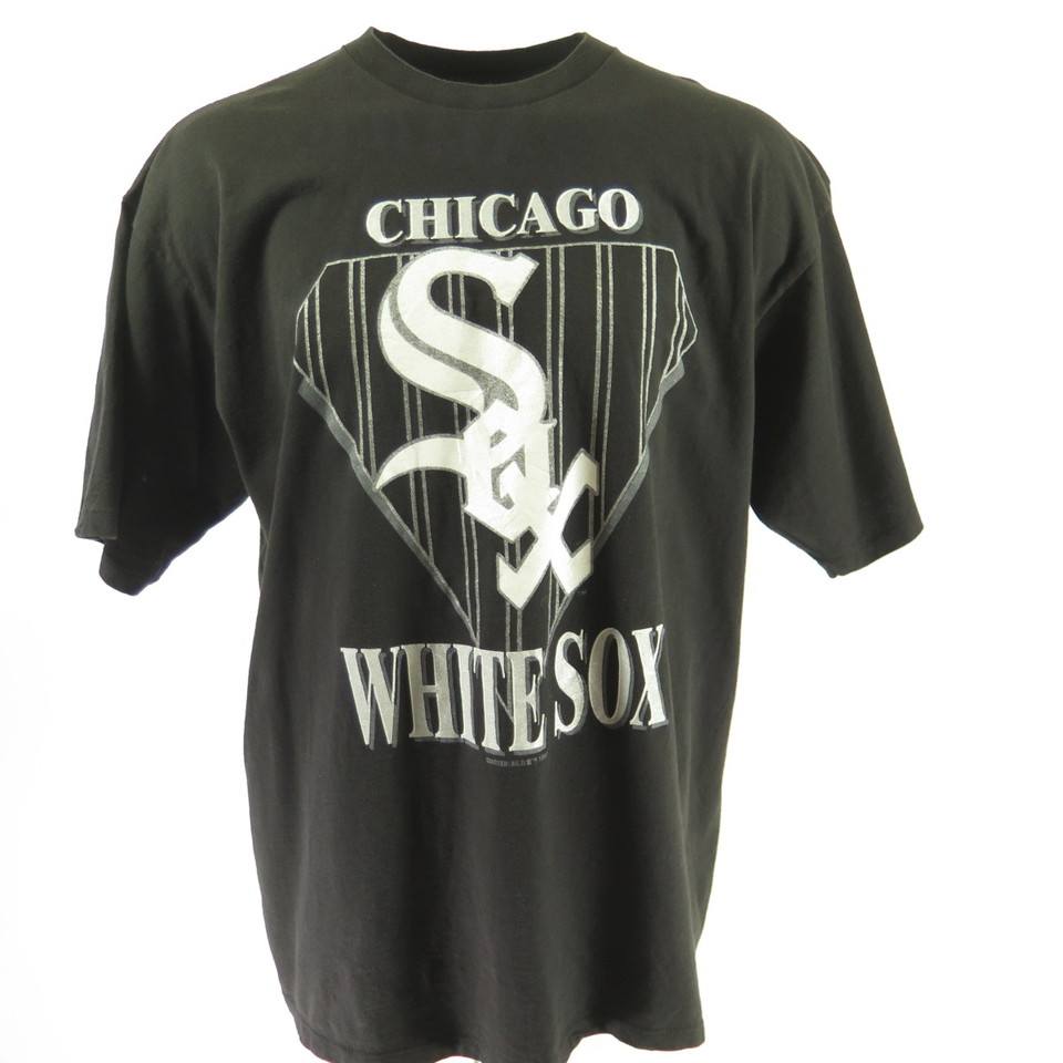 Vintage 90s Chicago White Sox Starter T-Shirt 2XL Deadstock MLB