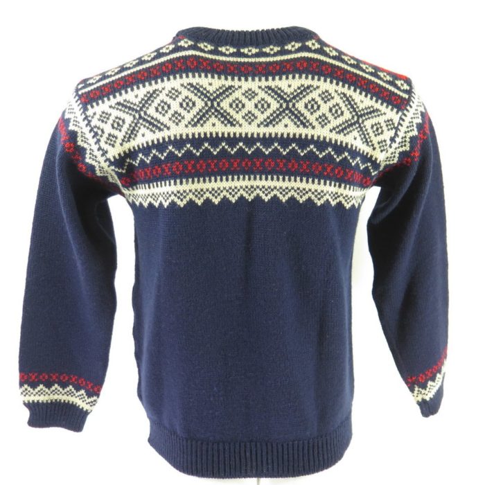 Vintage 90s Norwegian Wool Sweater Dale of Norway M Short Deadstock X ...