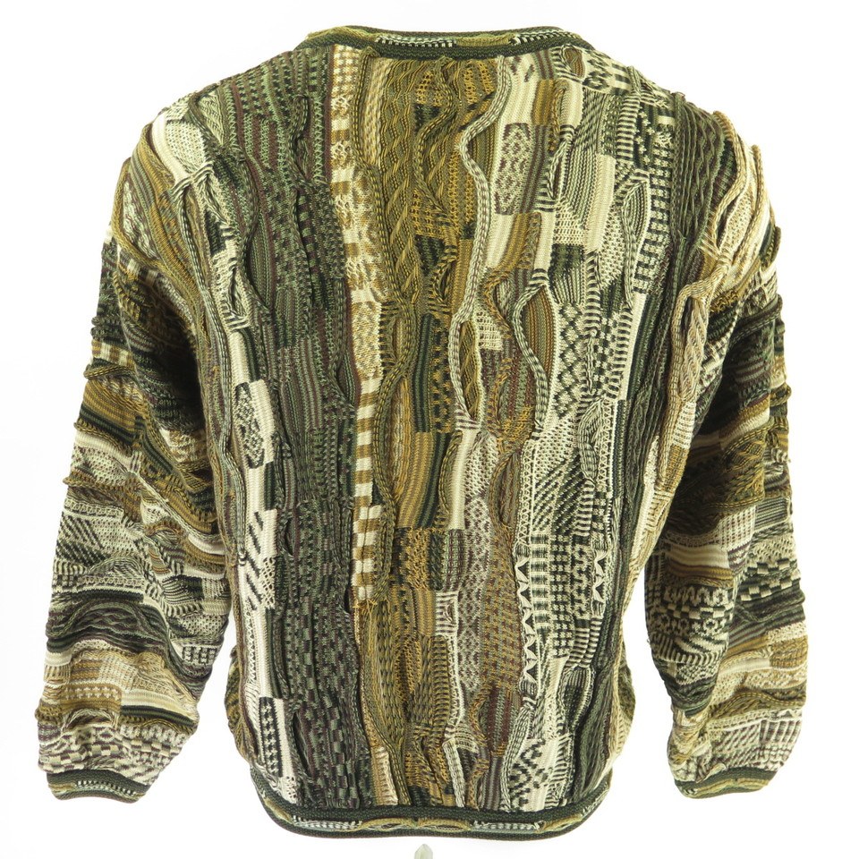 Vintage 90s Hip Hop Sweater Mens L Tundra Coogie Style | The Clothing Vault
