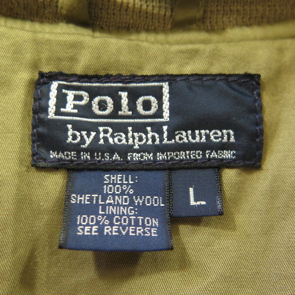Vintage 90s Polo Ralph Lauren Tweed Jacket Mens L USA Made | The ...