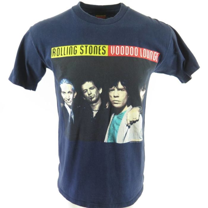 Vintage 90s Stones Rock T-Shirt Mens M 1994 95 Voodoo Tour | The Vault