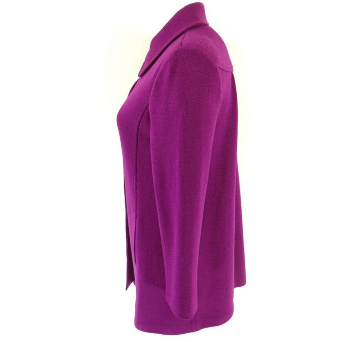 St-John-purple-womens-jacket-coat-santana-knit-I02E-3