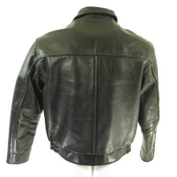 Vintage 80s Vanson Marauder Biker Leather Jacket Mens 42 Black D ...