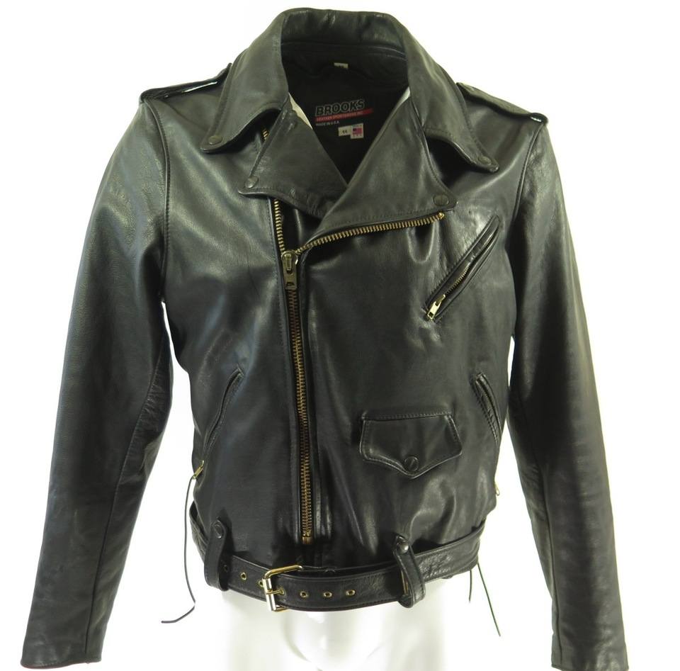 vintage brooks leather jacket