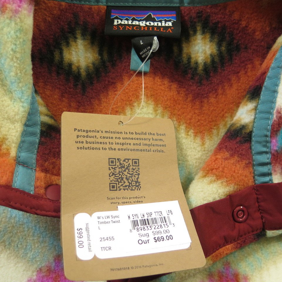 Patagonia timber twist discount synchilla