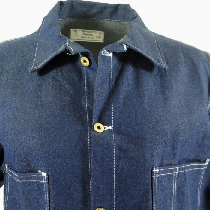 Universal Overall Stone Cutter Denim Jacket Mens 46 or XL New Work ...