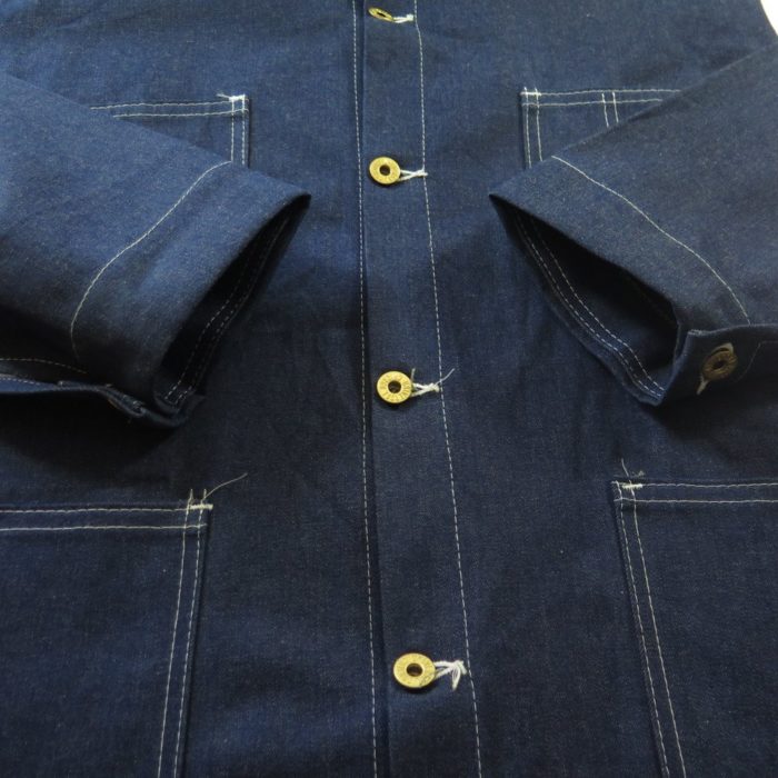 Universal Overall Stone Cutter Denim Jacket Mens 46 or XL New Work ...