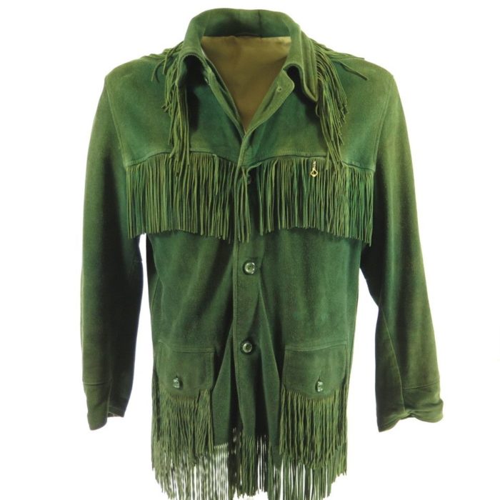 50s-western-green-suede-jacket-fringe-I05X-1