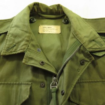 Vintage 60s Army Coat OG107 Military Small Long Wind Resistant Crown ...