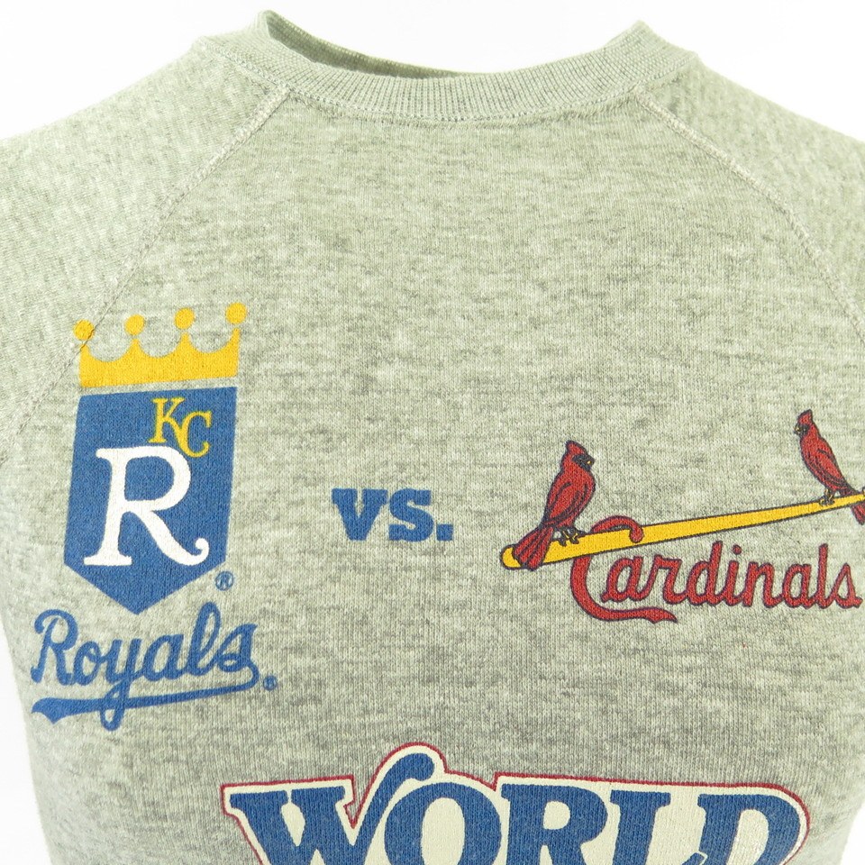 1985 Kansas City Royals St Louis Cardinals World Series Jersey Shirt