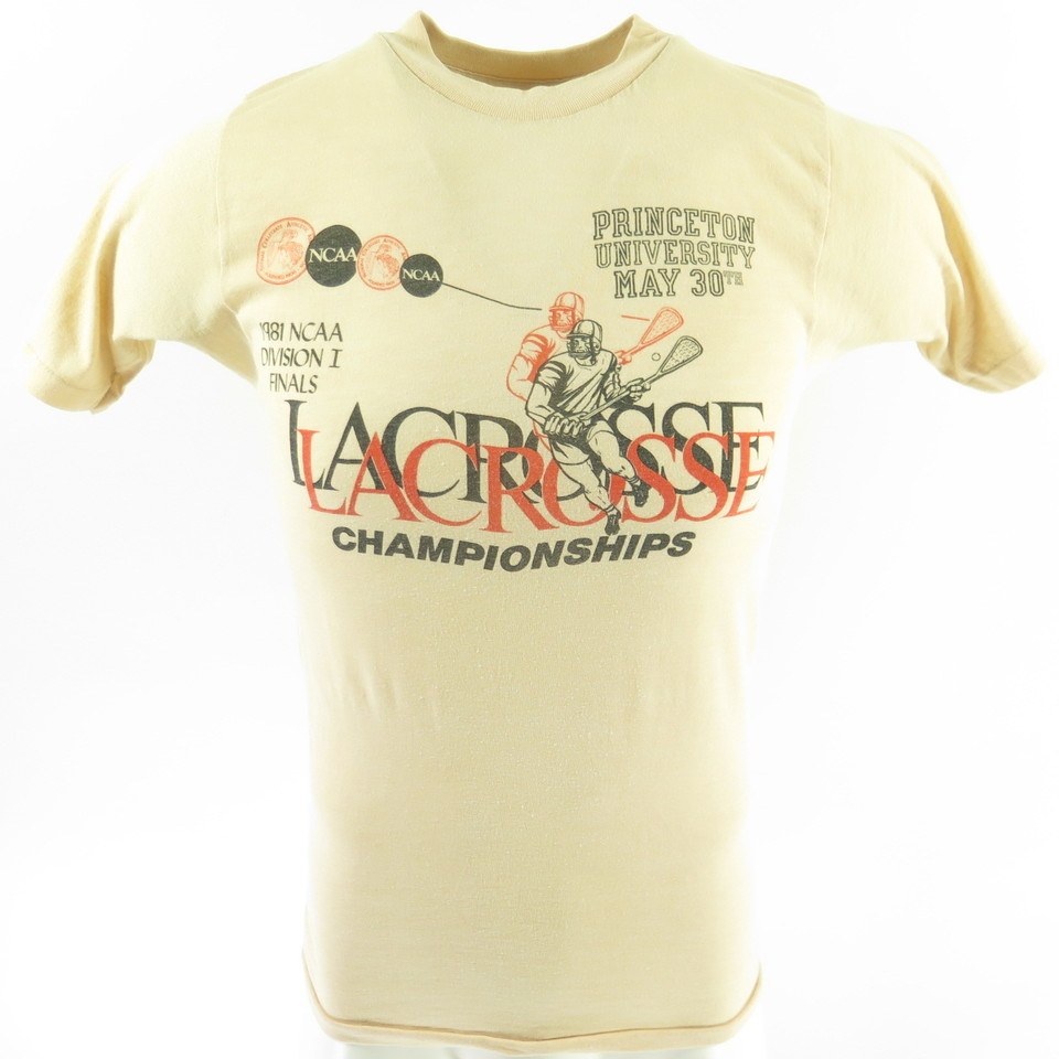 Vintage 80s NCAA Lacrosse Championships T-Shirt L Collegiate