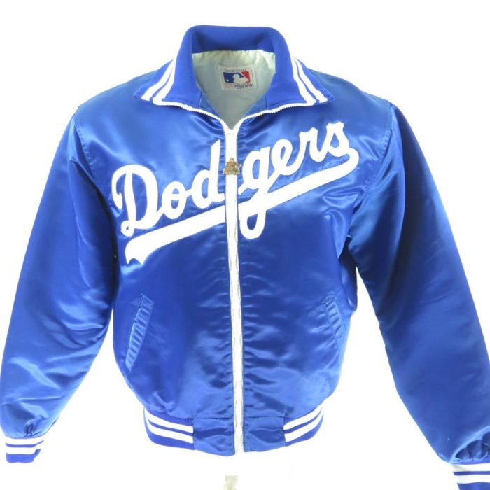 Dodgers Los Angeles 1980 Satin Blue Jacket-GLJ