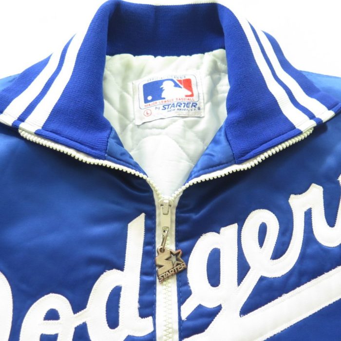 Vintage 80s Los Angeles Dodgers Starter Jacket M Satin MLB Baseball Sports