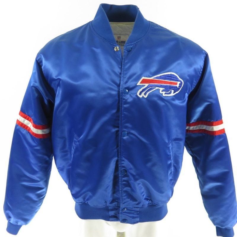 Vintage 80s Buffalo Bills Starter Satin Jacket Mens XL Proline NFL ...