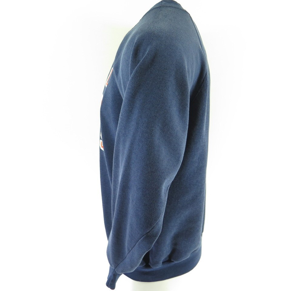 '47 Chicago Bears Atlas Blue Bypass Tribeca Crew Sweatshirt XX-Large