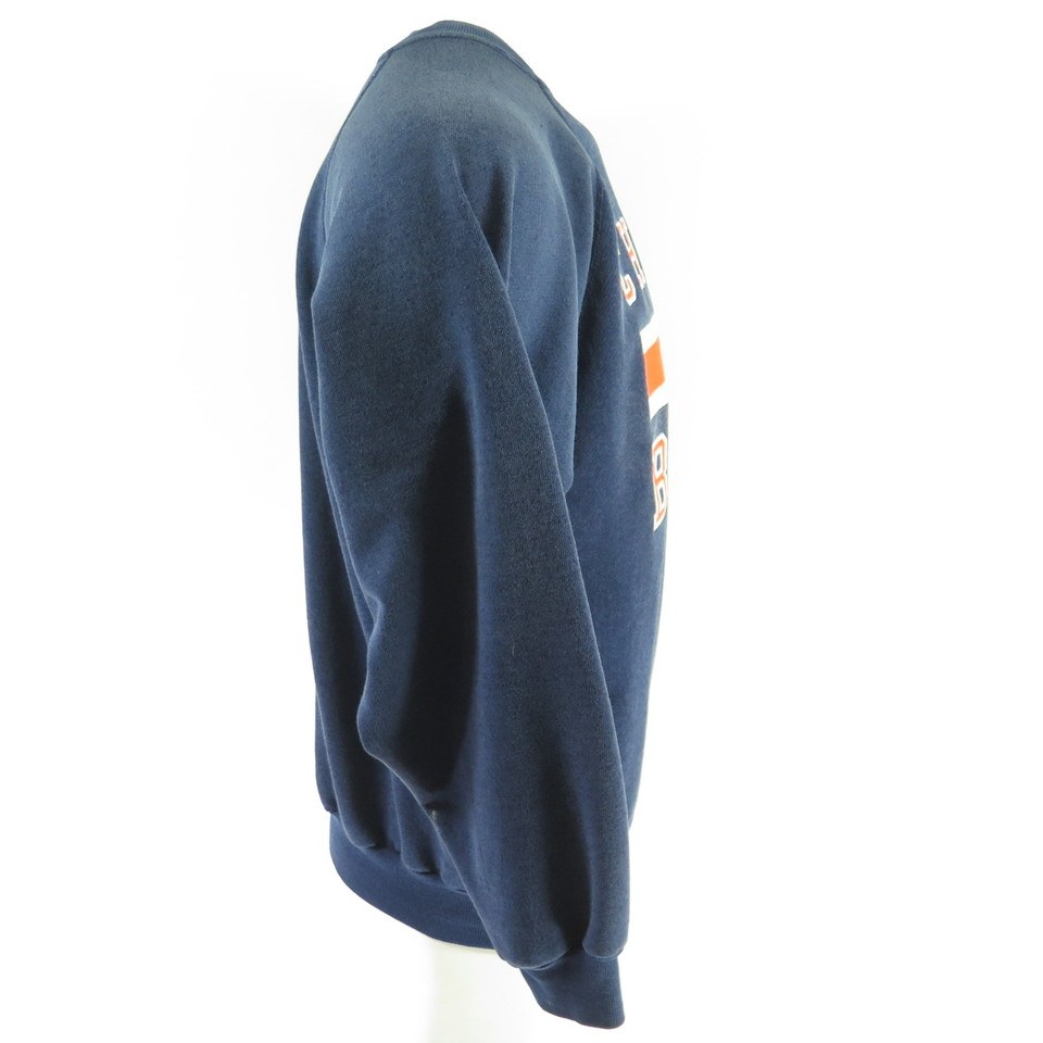 '47 Chicago Bears Atlas Blue GROUNDBREAK Crew Sweatshirt Small