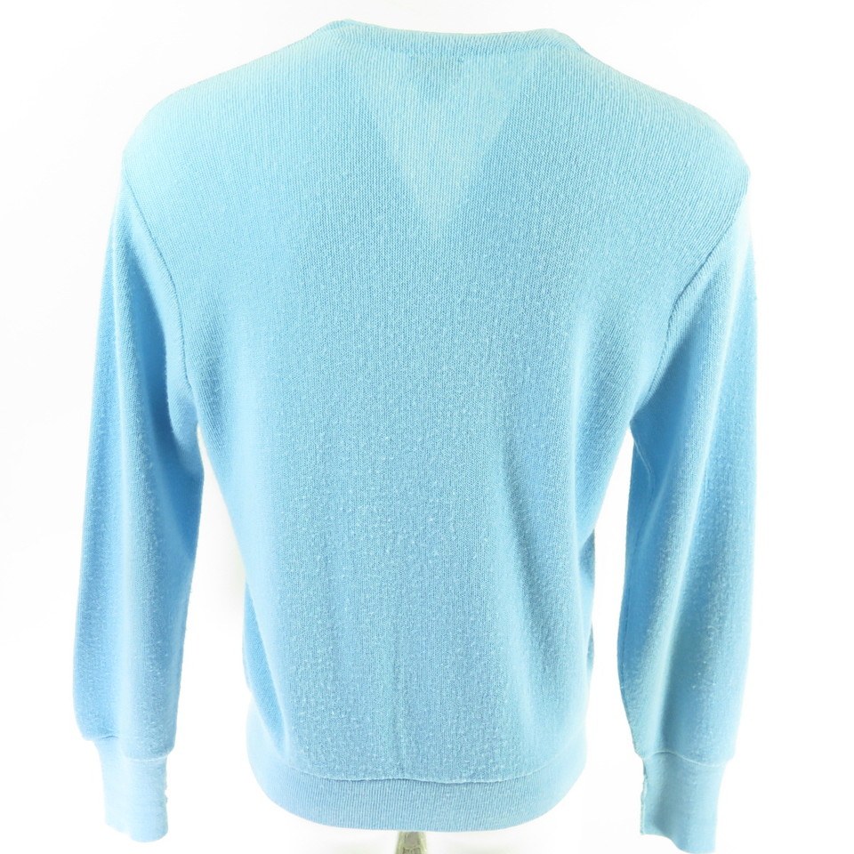 Vintage 80s Izod Lacoste Cardigan Sweater Mens L Alligator