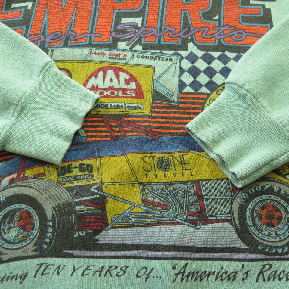 Vintage Race Car Sweatshirt - Racing Crewneck Sweatshirt - Old Car