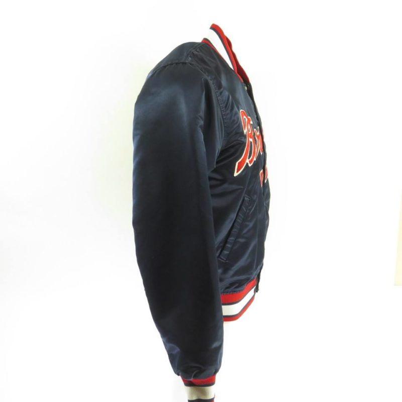 Vintage 80s Atlanta Braves Jacket Starter Satin Diamond Collection MLB ...