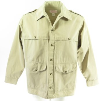 Hutspah Men's Shirt Striped Button Down Vintage Yellow / Gray Cotton XL 80s
