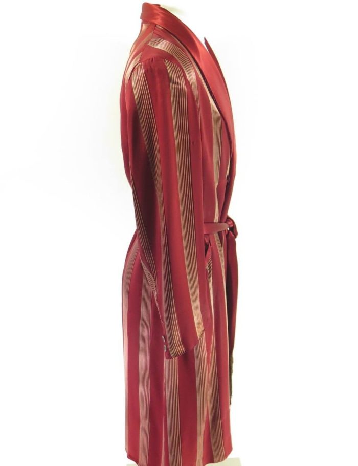 mens-red-robe-striped-I06W-4