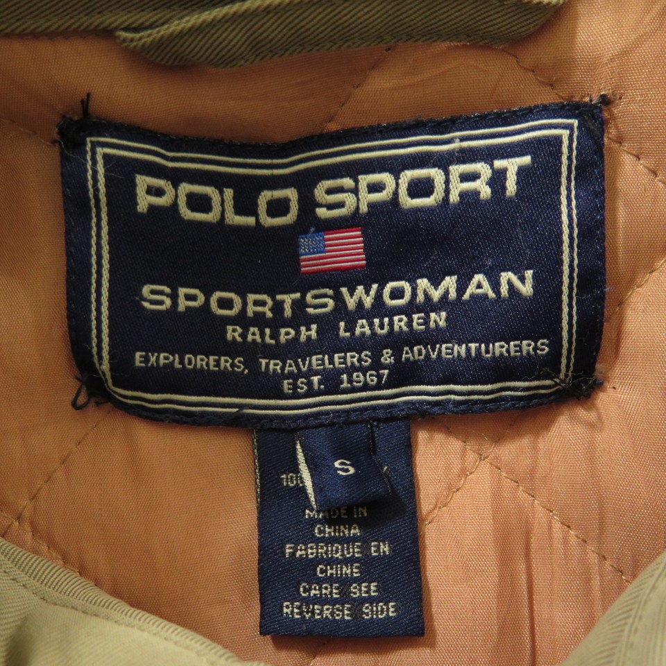 Polo Sport Outdoors Jacket S Ralph Lauren Sportswoman Sherpa Collar ...