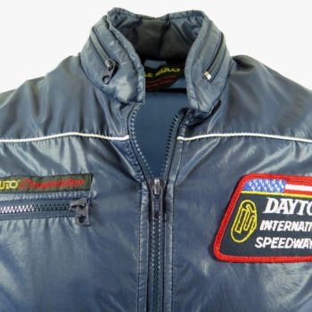 Vintage 70s Daytona International Speedway Racing Jacket M Style Auto ...