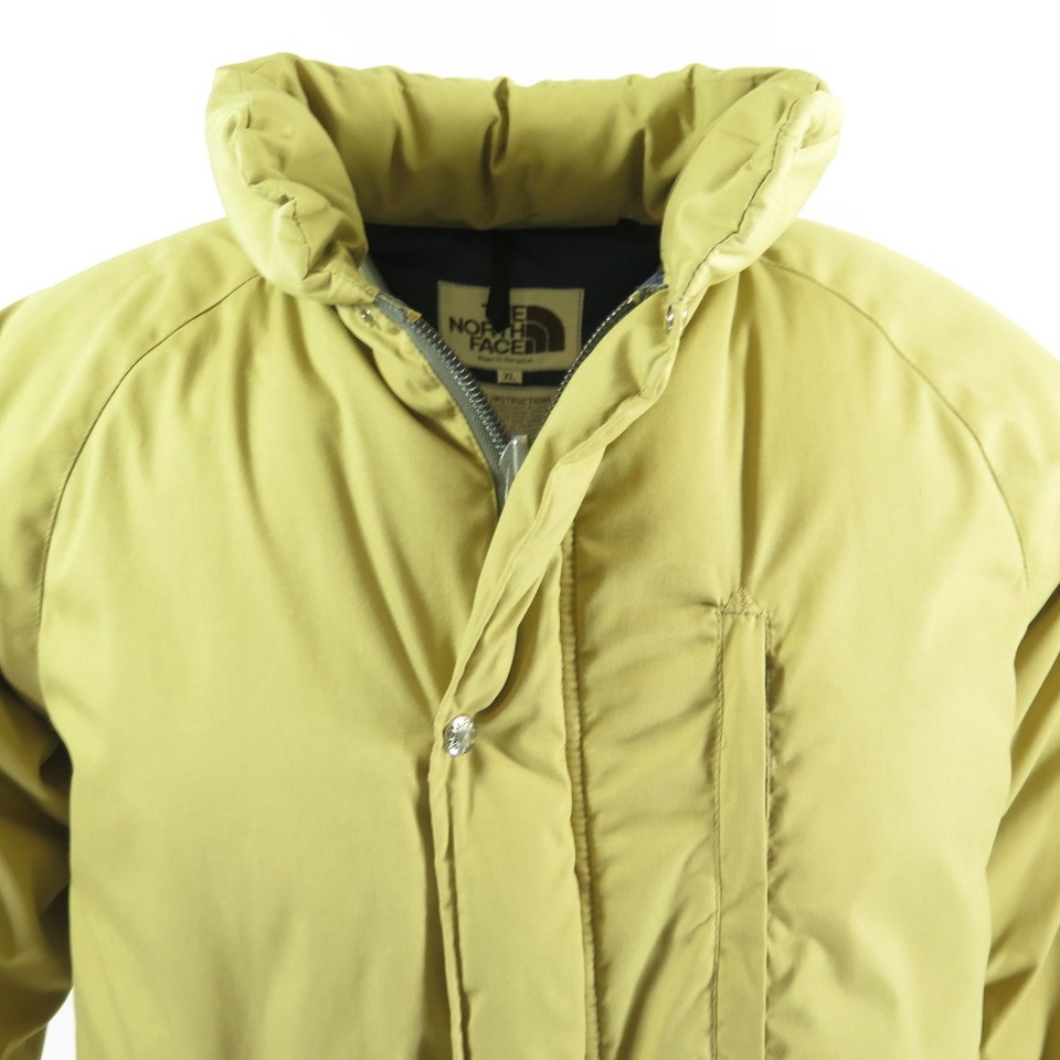 Vintage 70s North Face Down Parka Jacket XLarge Puffy 60/40