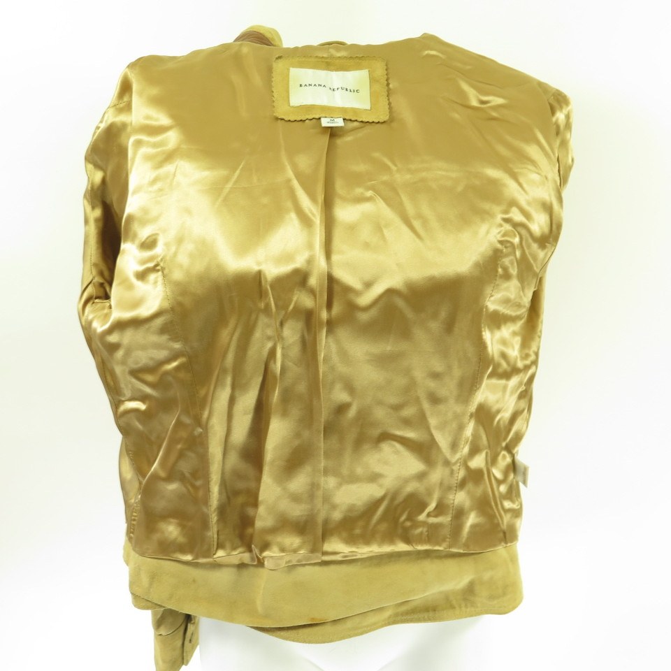 Banana Republic Suede Jacket Womens Medium Genuine Leather | The ...