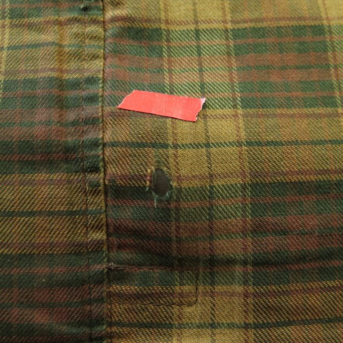 Vintage 80s Tin Cloth Barbour Hunting Jacket Mens XL Beaufort Plaid ...