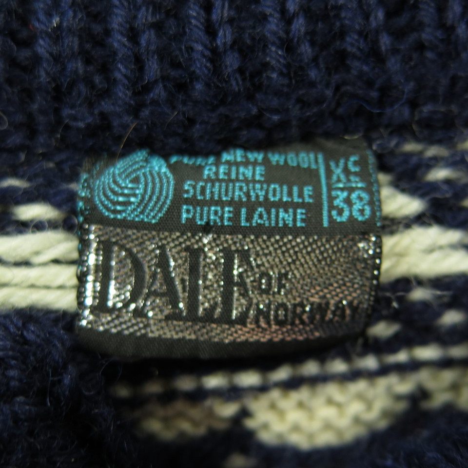 Vintage 90s Dale of Norway Wool Sweater Cardigan XSmall Norwegian